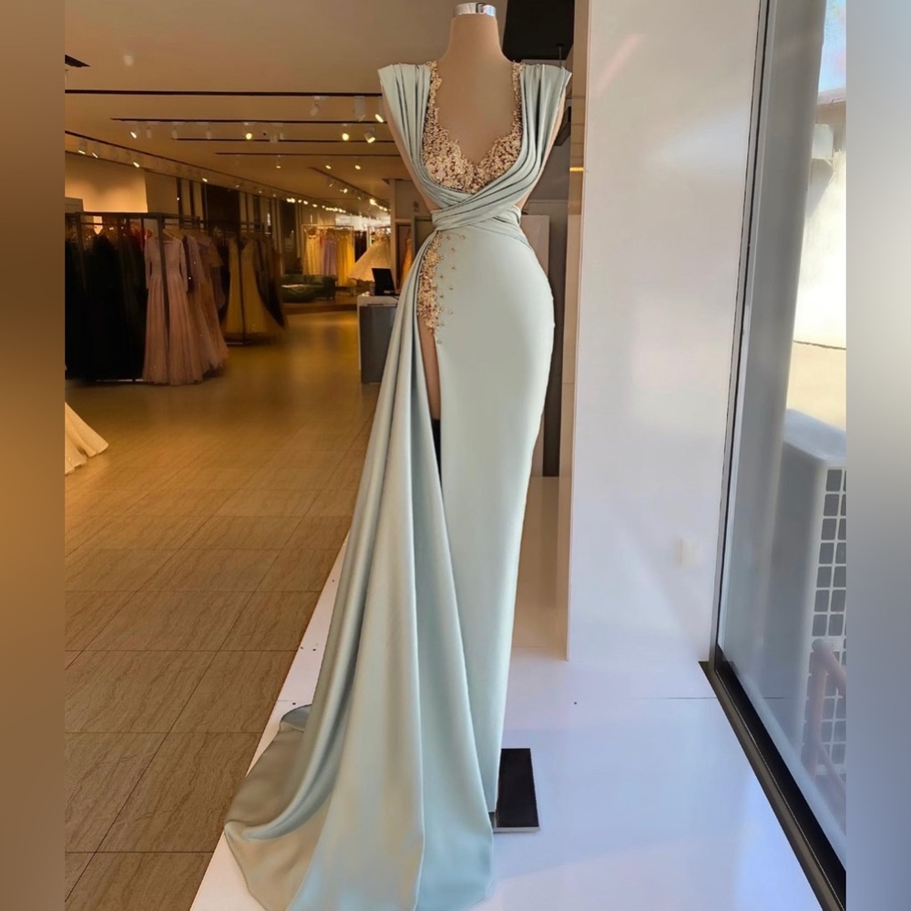 Minaa Fashion Mint Blue Dress